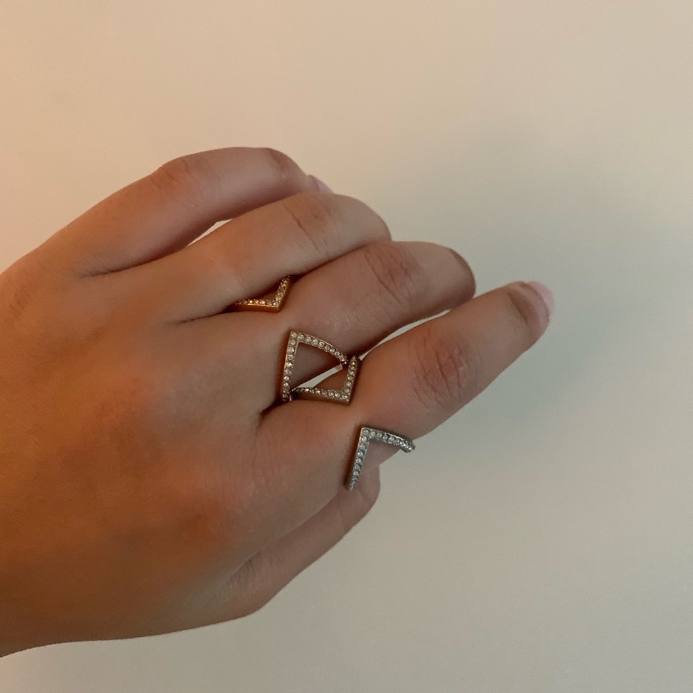 🌹ROSE GOLD MICHAEL KORS X RING 🌹